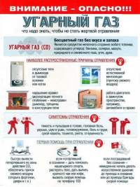 Внимание!Угарный газ!