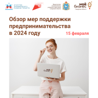 Обзор мер поддержки предпринимательства в 2024 году
