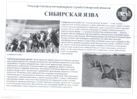 Памятка "Сибирская язва"